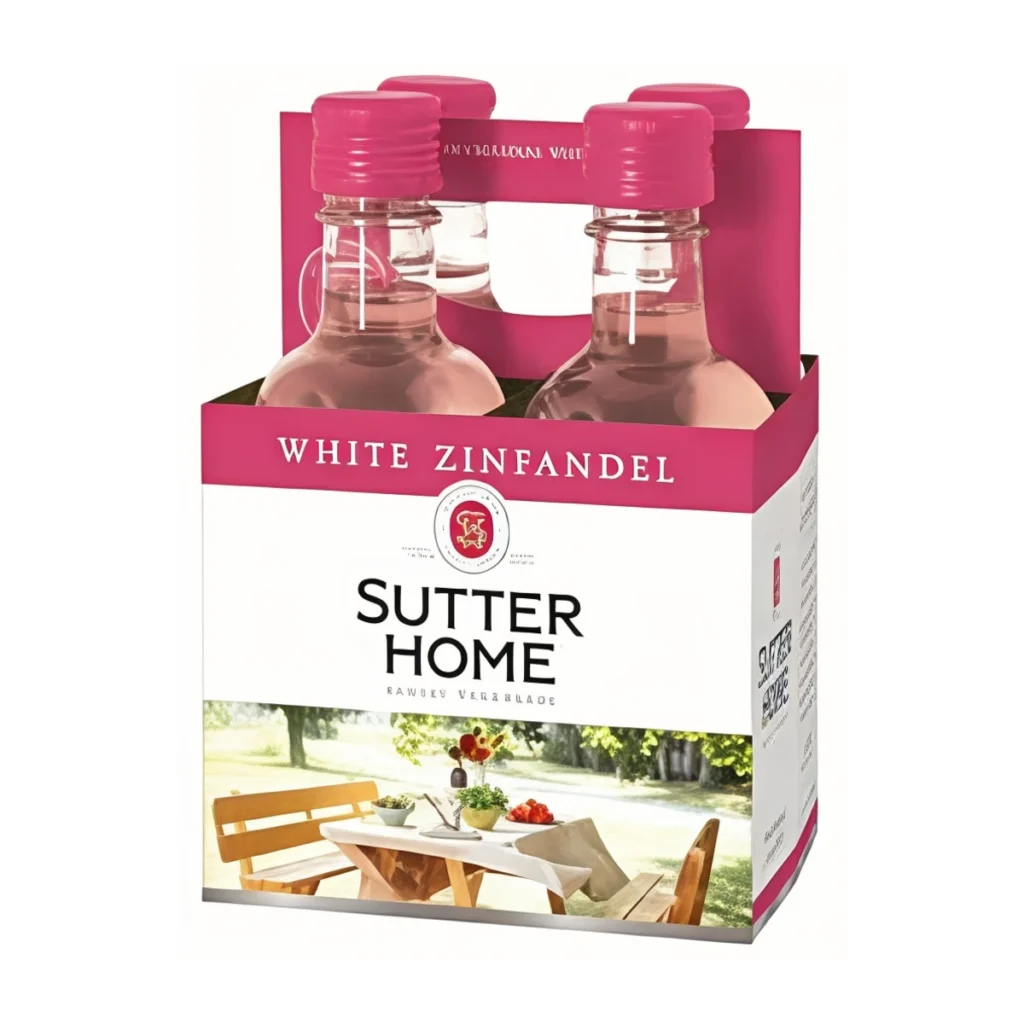 Sutter Home 4pk White Zinfandel